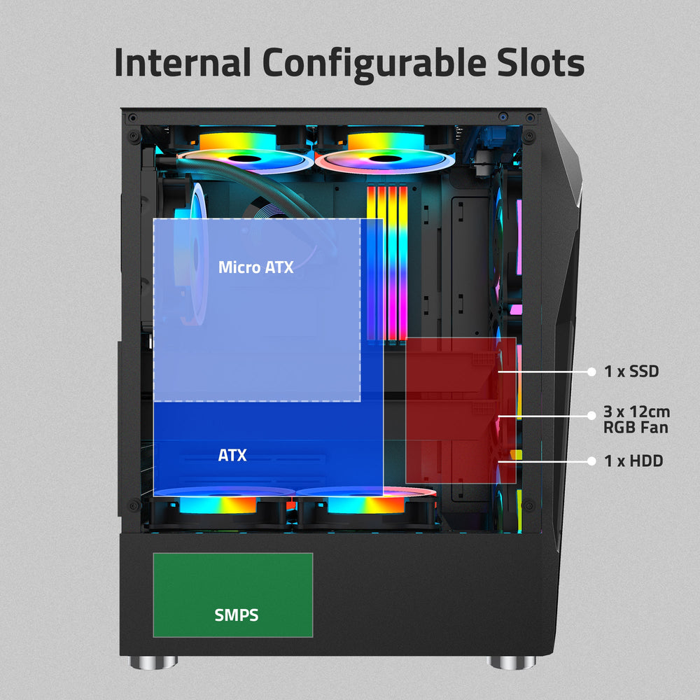 G8023 Computer Gaming Cabinet
