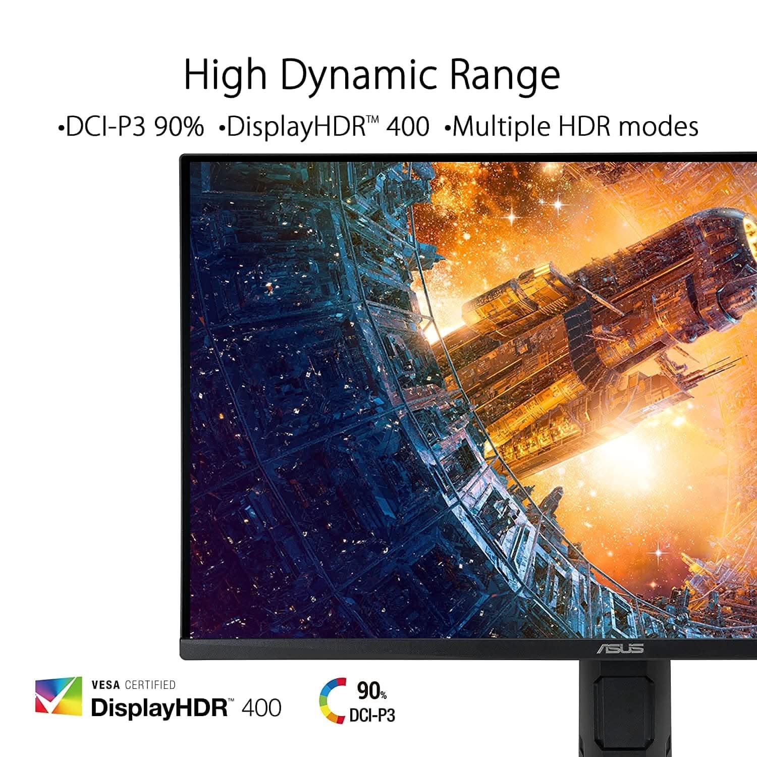 ASUS TUF GAMING 28 INCH VG28UQL1A UHD IPS 144HZ GAMING MONITOR WITH HEIGHT ADJUSTMENT