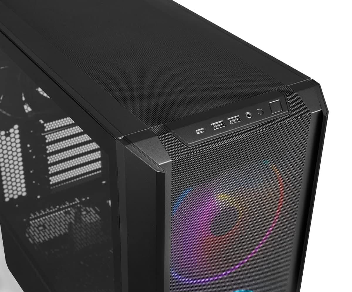 LIAN LI LANCOOL 216 RX MID-TOWER E-ATX CABINET BLACK G99.LAN216RX.IN