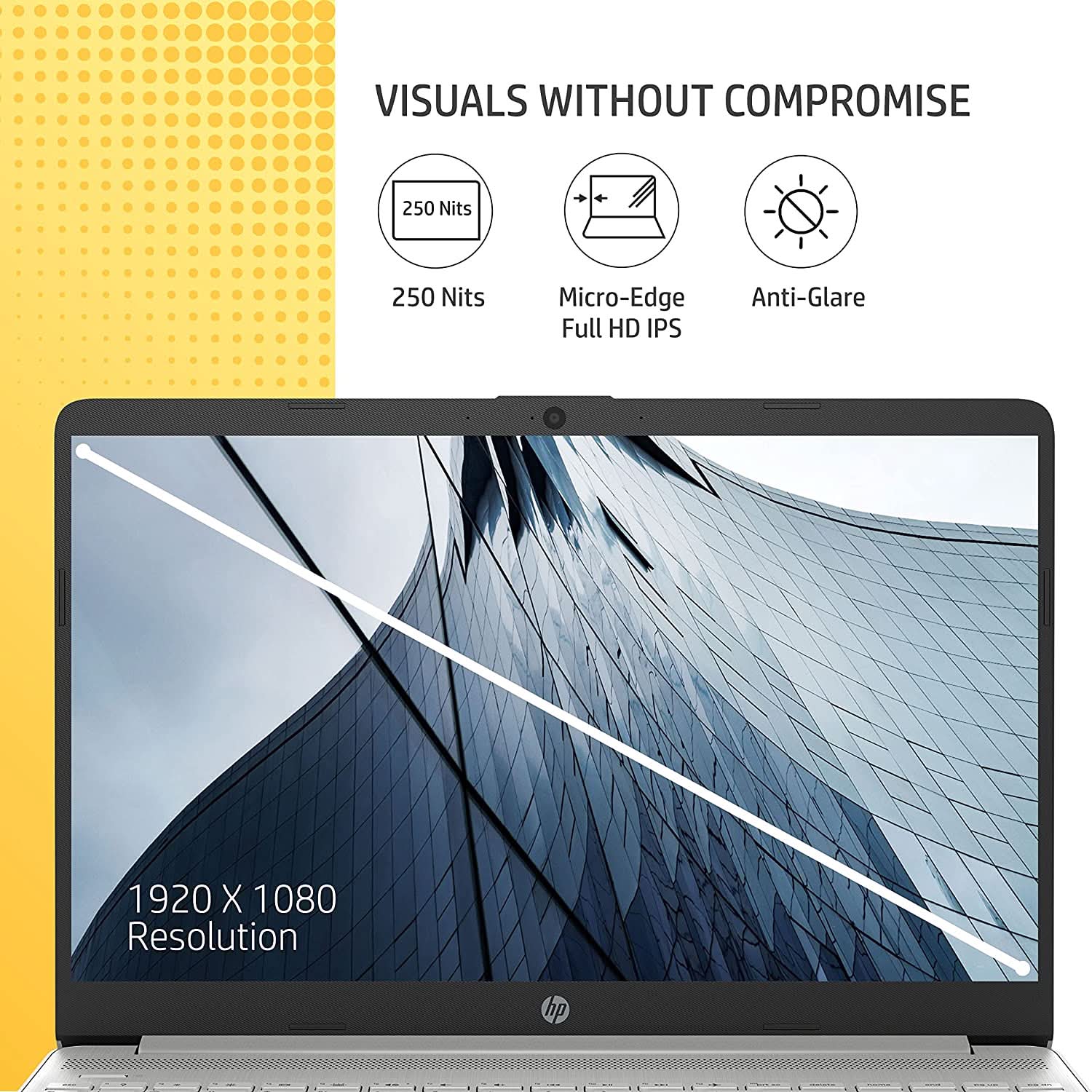 HP 15S-FQ5111TU [CI5-1235U 12TH GEN/8GB DDR4/512GB SSD/NO DVD/WIN11 HOME+MSO/15.6 INCH/INTEGRATED GRAPHICS/1 YEAR/SILVER]