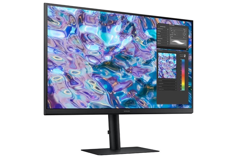 SAMSUNG VIEWFINITY S6 27 INCH LS27B610EQW QHD IPS MONITOR WITH HEIGHT ADJUSTMENT