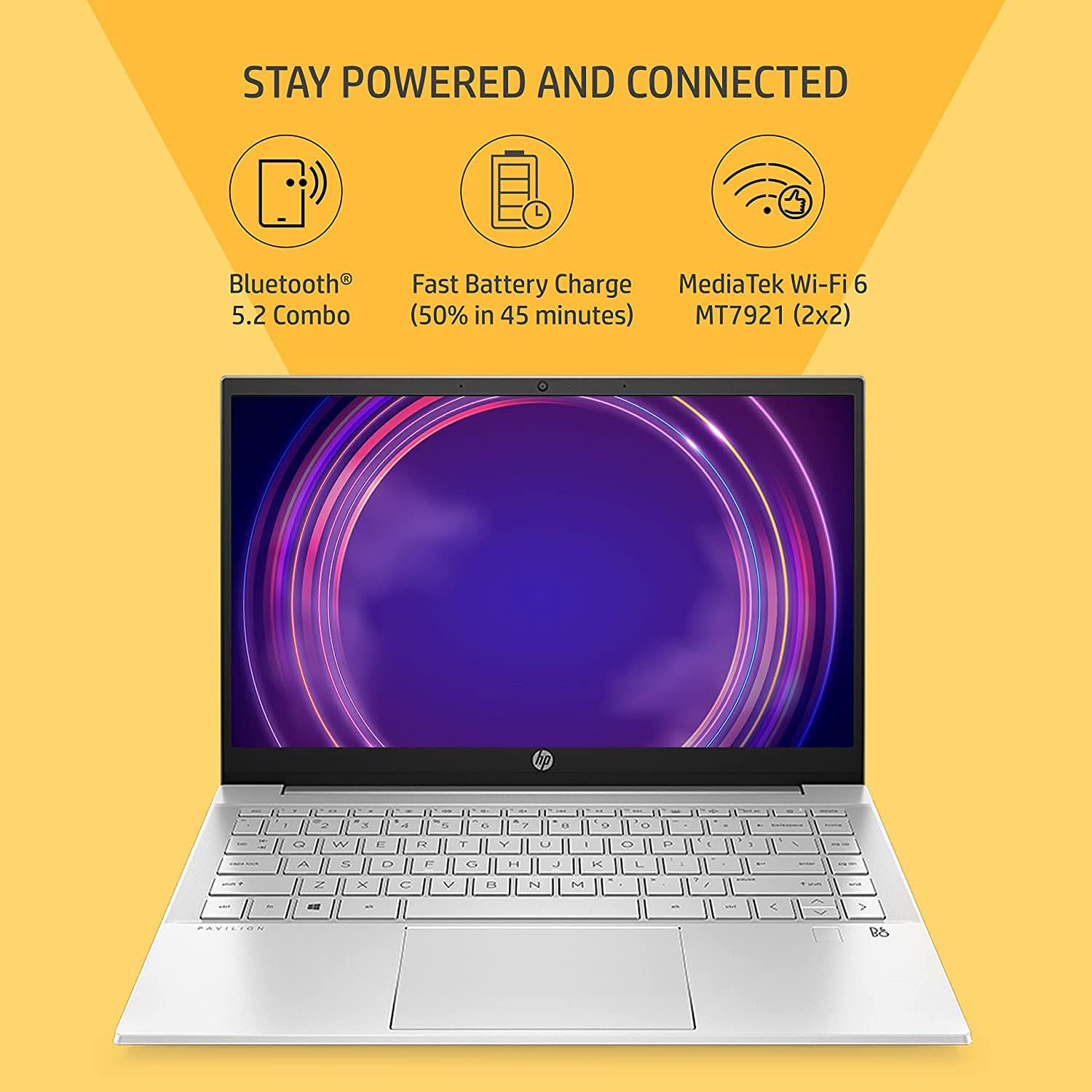 HP PAV 14-DV2015TU [CI7-1255U 12TH GEN/16GB DDR4/1TB SSD/NO DVD/WIN11 HOME+MSO/14.0 INCH/INTEGRATED GRAPHICS/1 YEAR/SILVER]