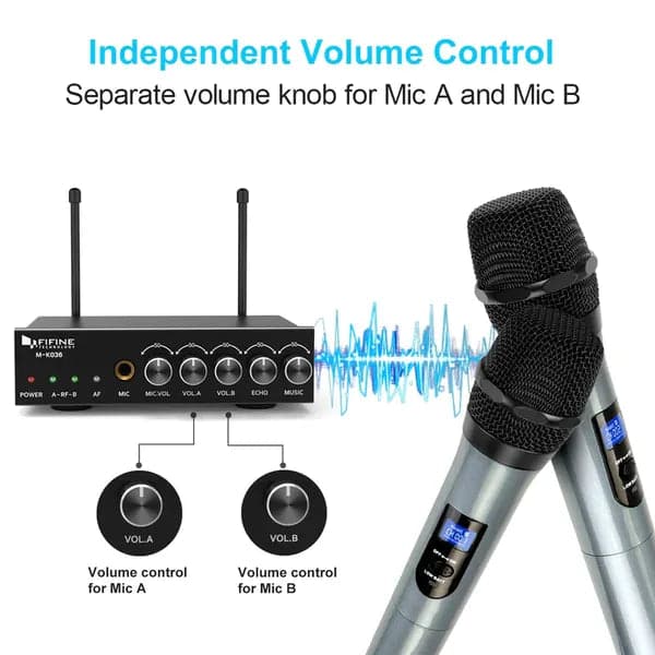FIFINE K036 Wireless Handheld Microphone