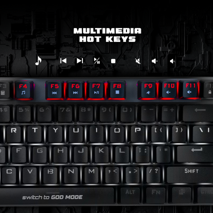 COSMIC BYTE CB-GK-25 PANDORA GAMING KEYBOARD BLUE SWITCH