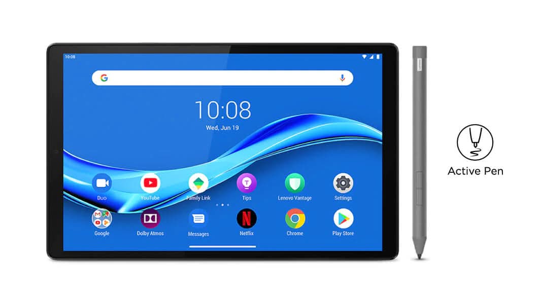 LENOVO TAB M10 FHD PLUS 4GB/128GB WITH ACTIVE PEN ZA8J0003IN X606V 10.3 INCH TABLET