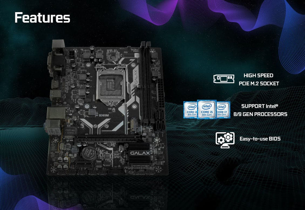 GALAX B365M DDR4 Intel Motherboard
