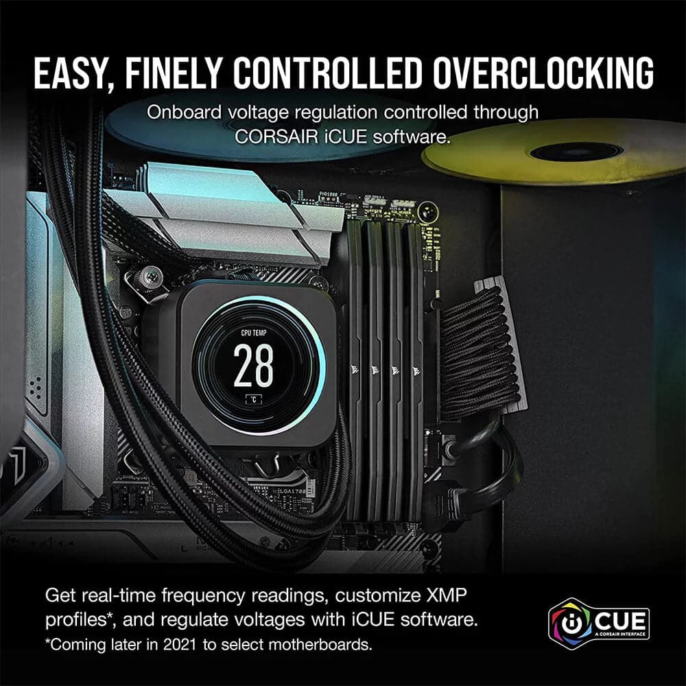 CORSAIR Vengeance 32GB ( 16GB x 2 ) 5200MHz DDR5 RAM ( Black ) ( CL40 )