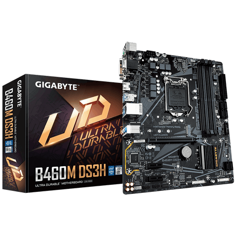 GIGABYTE B460M DS3H DDR4 Intel Motherboard