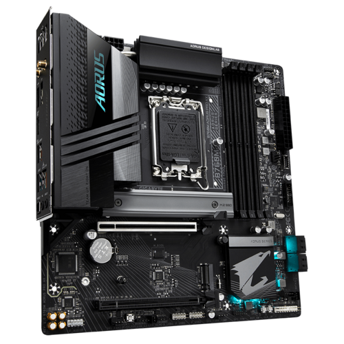 GIGABYTE GA-B760M AORUS PRO AX DDR5 INTEL LGA1700 MOTHERBOARD