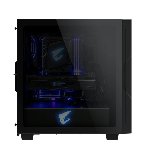 GIGABYTE AC300G ATX Mid Tower Cabinet (Black)