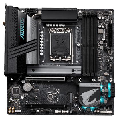 GIGABYTE GA-B760M AORUS PRO AX DDR5 INTEL LGA1700 MOTHERBOARD