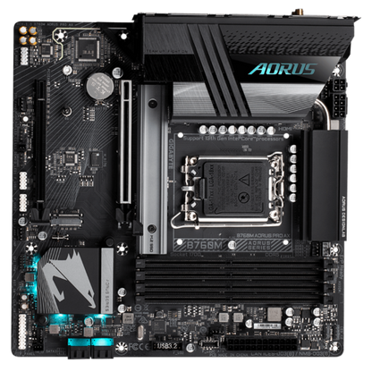 GIGABYTE GA-B760M AORUS PRO AX DDR5 INTEL LGA1700 MOTHERBOARD