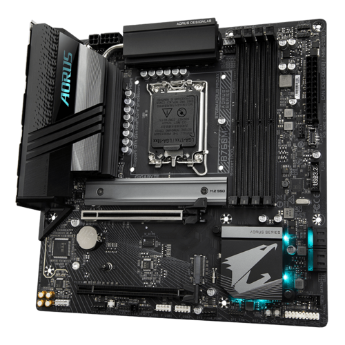 GIGABYTE GA-B760M AORUS PRO AX DDR5 INTEL LGA1700 MOTHERBOARD