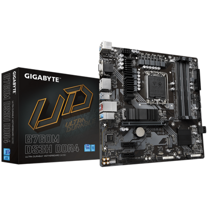 GIGABYTE GA-B760M DS3H DDR4 INTEL LGA1700 MOTHERBOARD