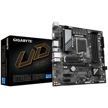 GIGABYTE GA-B760M-DS3H DDR5 INTEL LGA1700 MOTHERBOARD