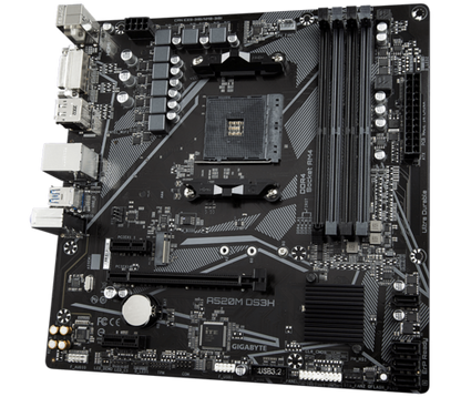 GIGABYTE GA-A520M-DS3H AMD AM4 MOTHERBOARD