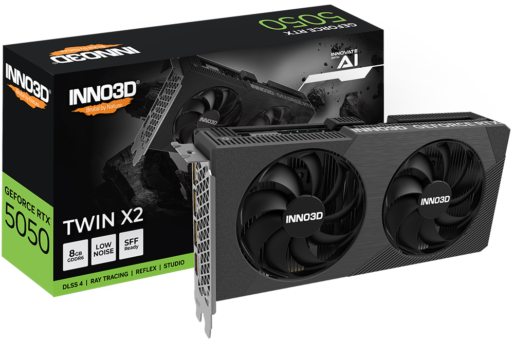 Inno3d RTX 5050 Twin X2 8GB GDDR6 Graphics Card