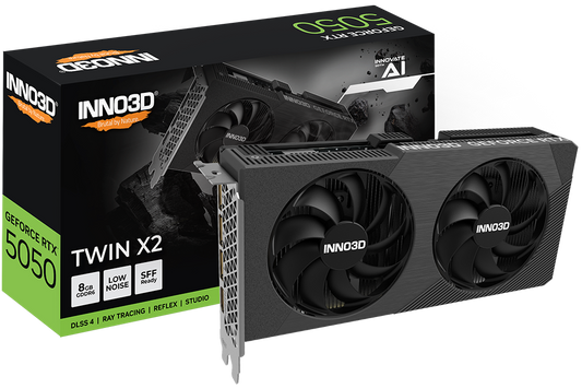 Inno3d RTX 5050 Twin X2 8GB GDDR6 Graphics Card