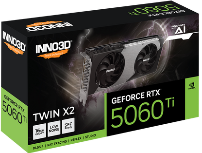 INNO3D GeForce RTX 5060 Ti 16GB TWIN X2 Graphics Card