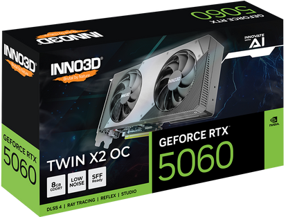 INNO3D GeForce RTX 5060 8GB TWIN X2 OC Graphic Card