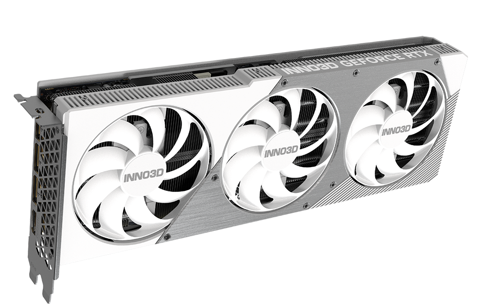 INNO3D RTX 5070 TI X3 OC WHITE 16GB GRAPHICS CARD WHITE