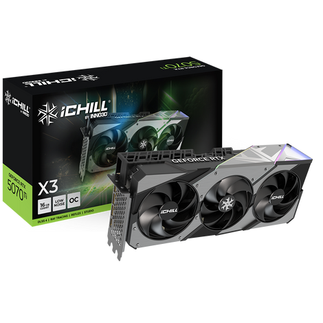 INNO3D GeForce RTX 5070 Ti Ichill X3 OC 16GB Nvidia Graphic Card
