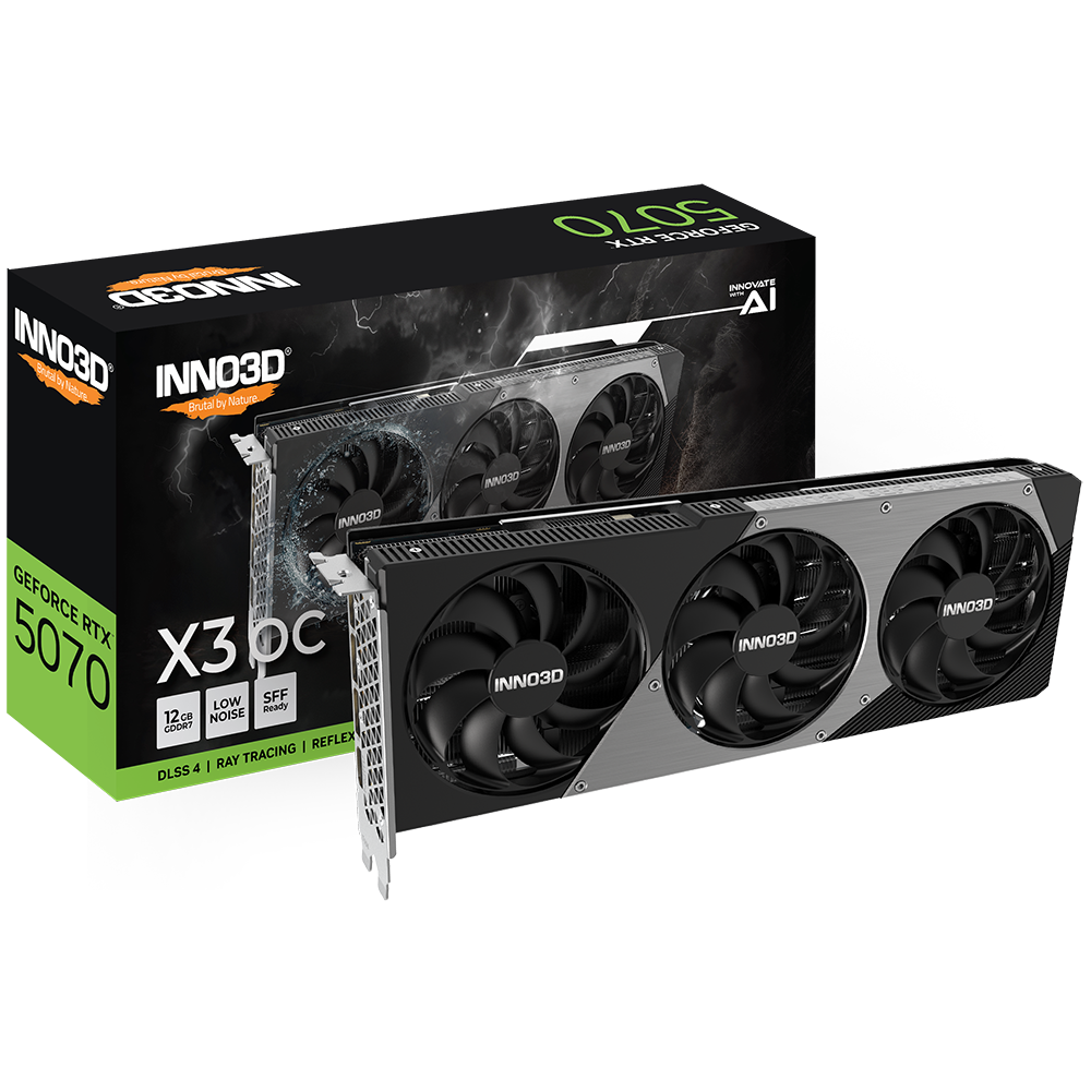 INNO3D GeForce RTX 5070 X3 OC 12GB NVIDIA Graphic Card