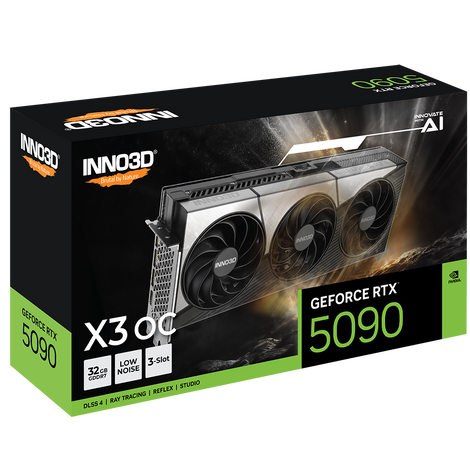 INNO3D GeForce RTX 5090 X3 OC 32GB Nvidia Graphic Card