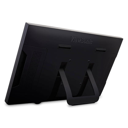 VIEWSONIC TD2230 55.88CM (22") FHD10-POINTTOUCH PORTABLE MONITOR |7H SCRATCH RESISTANT | ADJUSTABLE STAND | DUAL SPEAKER | EYE CARE | COMFORT VIEWING, FRAMELESS HDMI | DP | VGA | USB 3.2