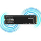 SAMSUNG 980 EVO SSD 1TB PCIE NVME M.2 SSD MZ-V8V1T0BW