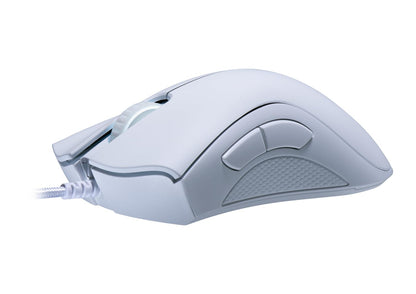 RAZER DEATHADDER ESSENTIAL WHITE EDITION - ERGONOMIC WIRED GAMING MOUSE RZ01-03850200-R3M1