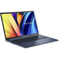 ASUS VIVOBOOK 15 WOW THE WORLD WITH SMOOTH POWER X1502ZA-BQ502WS INTEL CORE I5-1240P/8GB DDR4/512GB SSD/15.6-INCHES/ FHD/QUIET BLUE/FINGERPRINT / 42WHRS BATTERY/MS OFFICE, WINDOWS 11