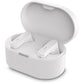 PHILIPS TAT1108WT/00 TRUE WIRELESS EARBUDS, IN-EAR, BLUETOOTH V5.3, EARPHONES WITH MIC, 15H PLAYBACK,SHANK SHAPE, IPX4, BUTTON CONTROLS, COMFORTABLE FIT, AI MIC FOR CRYSTAL CLEAR SOUND QUALITY (WHITE)