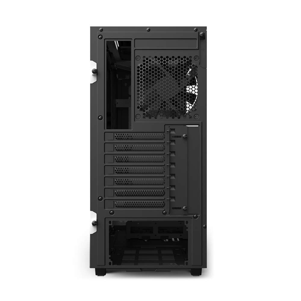 NZXT H510 Compact ATX Mid Tower Cabinet with Tempered Glass (Black & White)