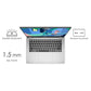 MSI Modern 14, AMD Ryzen 5 7430U, 36CM FHD 60Hz Gaming Laptop (8GB/512GB NVMe SSD/Windows 11 Home, MS Office 2024 + M365/AMD Radeon/Urban Silver/1.4Kg) C7M-105IN