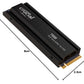 CRUCIAL T500 4TB PCIE GEN4 NVME M.2 SSD WITH HEATSINK CT4000T500SSD5