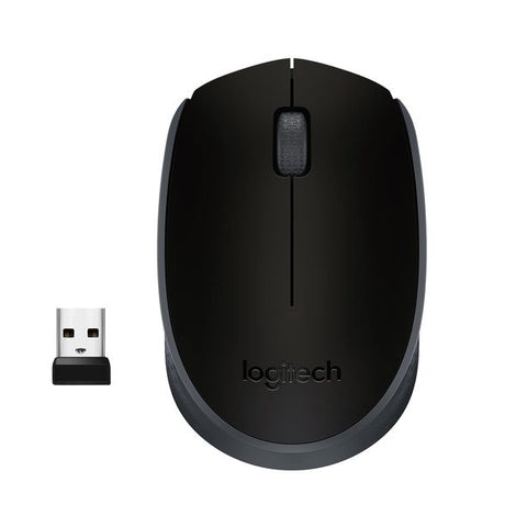 LOGITECH B170 Wireless Ambidextrous Gaming Mouse ( 1000DPI / 3 Buttons ) ( Black )