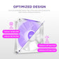 NZXT F120RGB CORE - 120MM HUB-MOUNTED RGB FAN - SINGLE PACK (WHITE)-RF-C12SF-W1