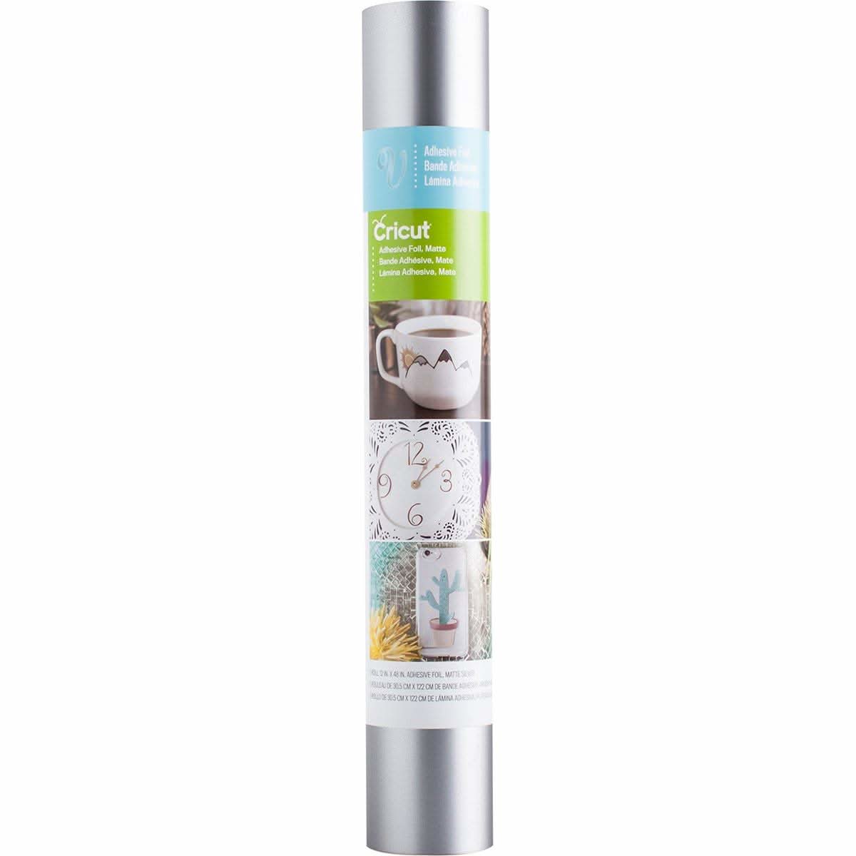 Cricut Adhesive Foil Matte Silver 12X48