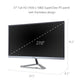 VIEWSONIC VX2776-SMHD-3 68.5 CM (27") FHD IPS MONITOR 100HZ, 100% SRGB, 2WXSPEAKER, VIEWMODE (GAME, MOVIE, WEB, TEXT) ULTRA SLIM, METALLIC TRIANGLE STAND, EYE CARE,1X HDMI, 1XDP,1 XVGA