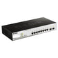 DLINK DGS-1210-10P 8-PORT 10/100/1000M POE WITH 2 COMBO SFP PORTS WEB SMART SWITCH