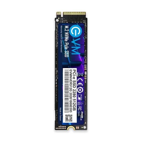 EVM 512GB M.2 NVMe Gen3 Internal Solid State Drive (SSD)
