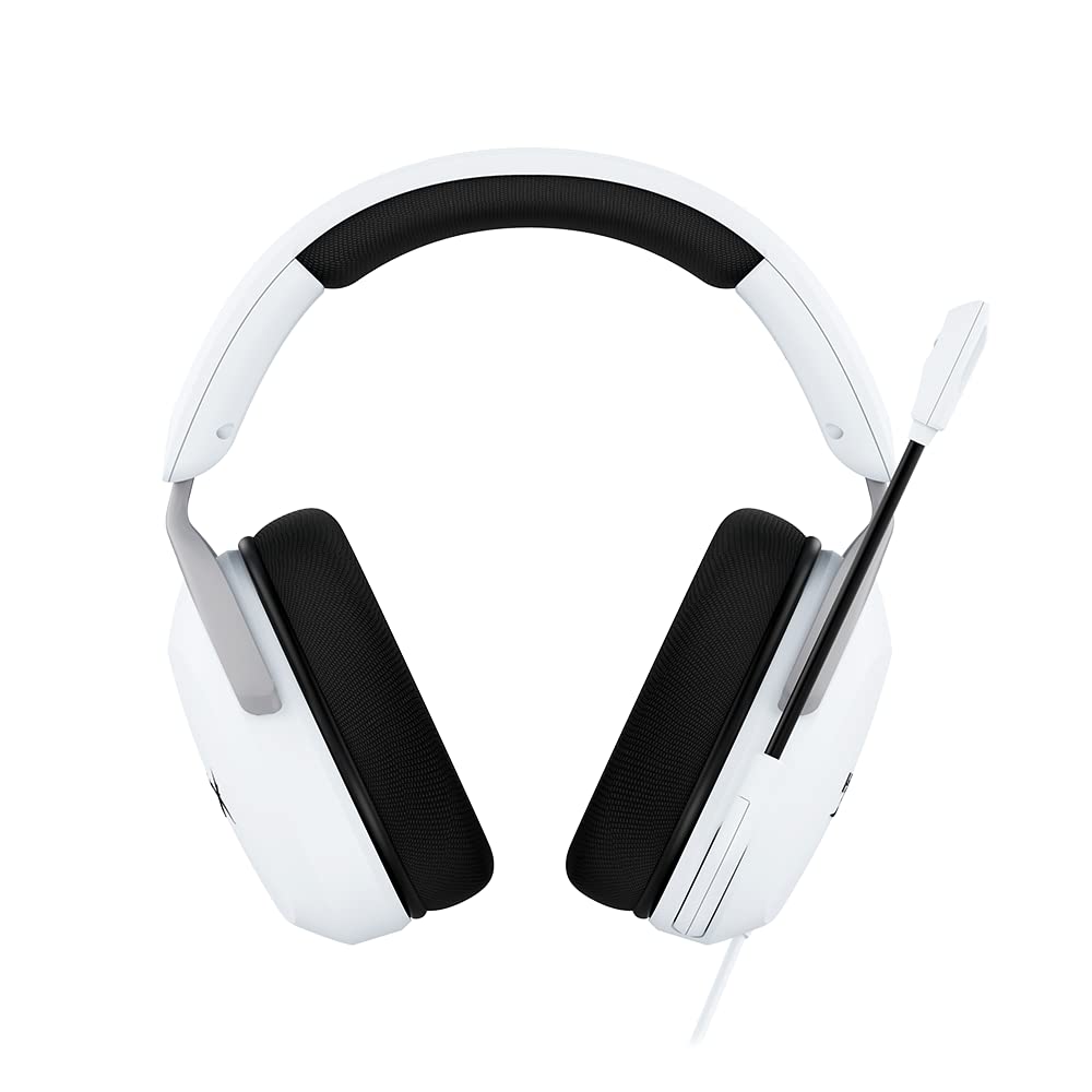 HYPERX CloudX Stinger 2 Core Wired 3.5mm Stereo Gaming Headphone ( White ) ( PC / Mac / Xbox / PS4 / PS5 )