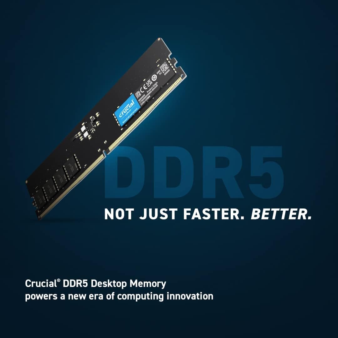 CRUCIAL BASICS 16GB DDR5-4800 UDIMM RAM CB16GU4800