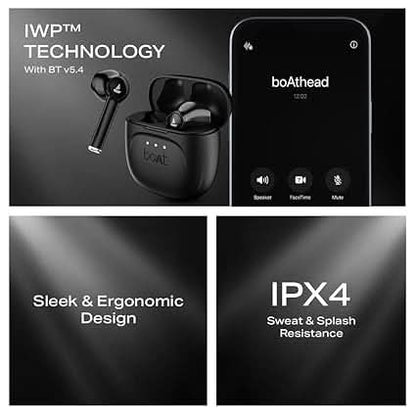 Boat Airdopes 138 Gen 2 Bluetooth Earbuds Black