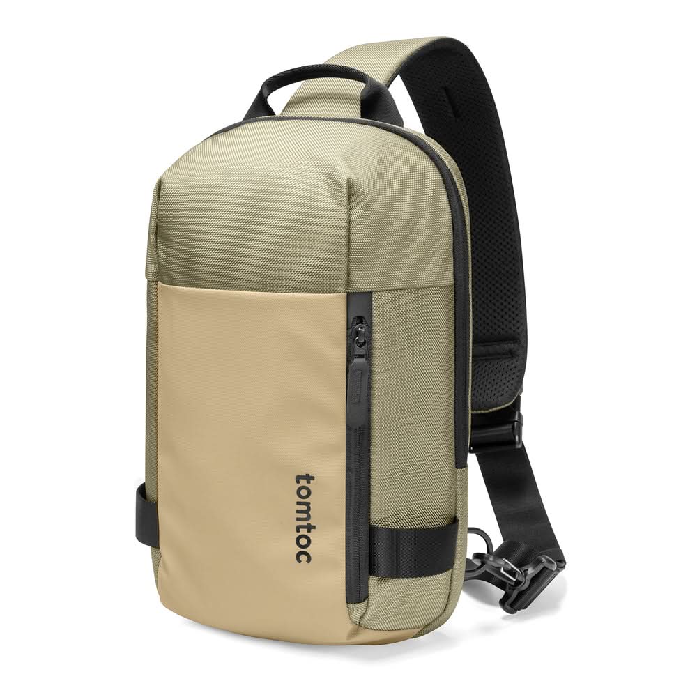 TOMTOC NAVIGATOR-T24 SLING BAG 11 INCH/5L-KHAKI