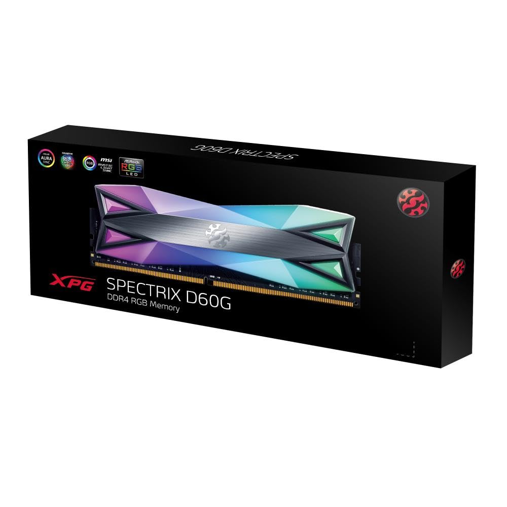 ADATA MEMORY -AX4U32008G16A-ST60 - 8GB 3200 MHZ D60 RAM