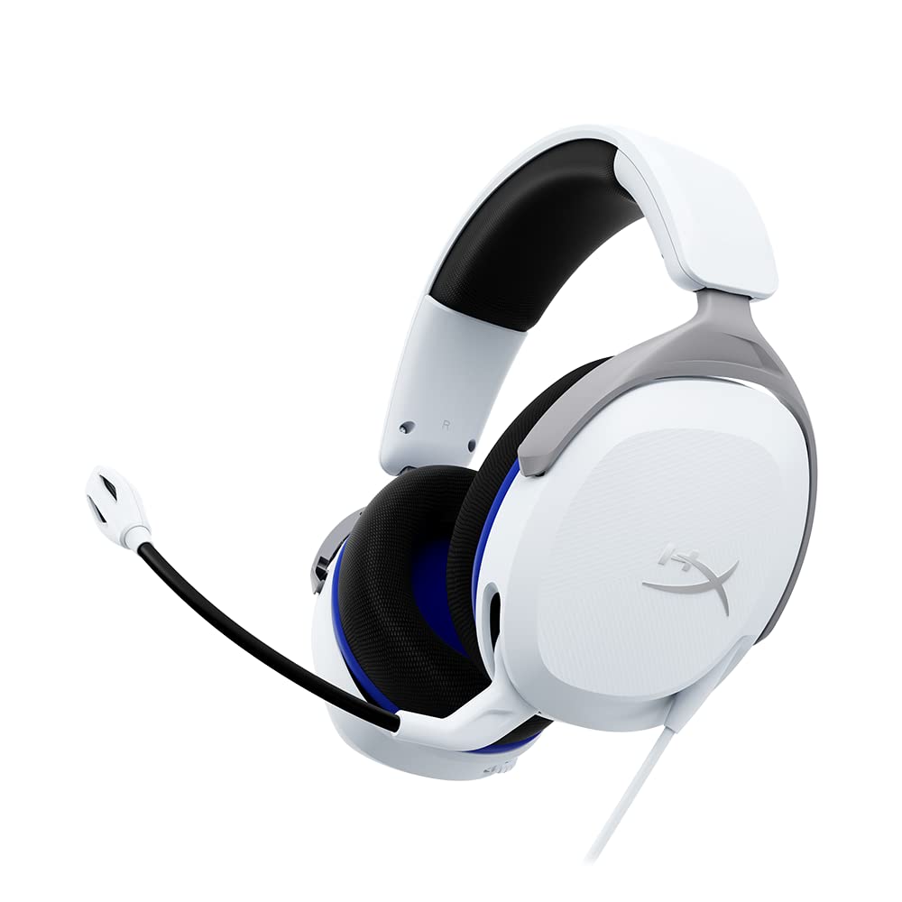 HYPERX Cloud Stinger 2 Core Wired 7.1 Surround Gaming Headphone ( White ) ( For PlayStation ) ( PS5 / PS4 )