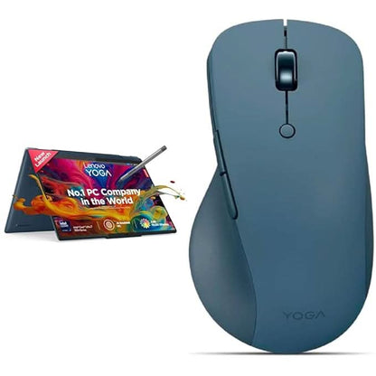 LENOVO YOGA 7 INTEL EVO CORE ULTRA 7 155H BUILT-IN AI 14 INCH(35.5CM) 2.8K OLED 400NITS 2-IN-1 LAPTOP (32GB/1TB SSD/WIN 11/OFFICE 21/DIGITAL PEN/FDH+IR CAMERA/TEAL/1.5KG), 83DJ008WIN