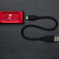 KINGSTON XS1000 1TB PORTABLE SSD RED | POCKET-SIZED | USB 3.2 GEN 2 | EXTERNAL SOLID STATE DRIVE | UP TO 1050MB/S | SXS1000R/1000G